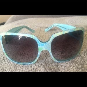 Lilly Pulitzer vintage Turquoise Sunglasses